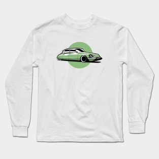 Green Citroen DS classic Long Sleeve T-Shirt